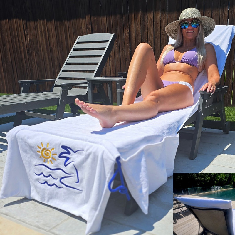Tote'l Towel By the Pool with B insert back web